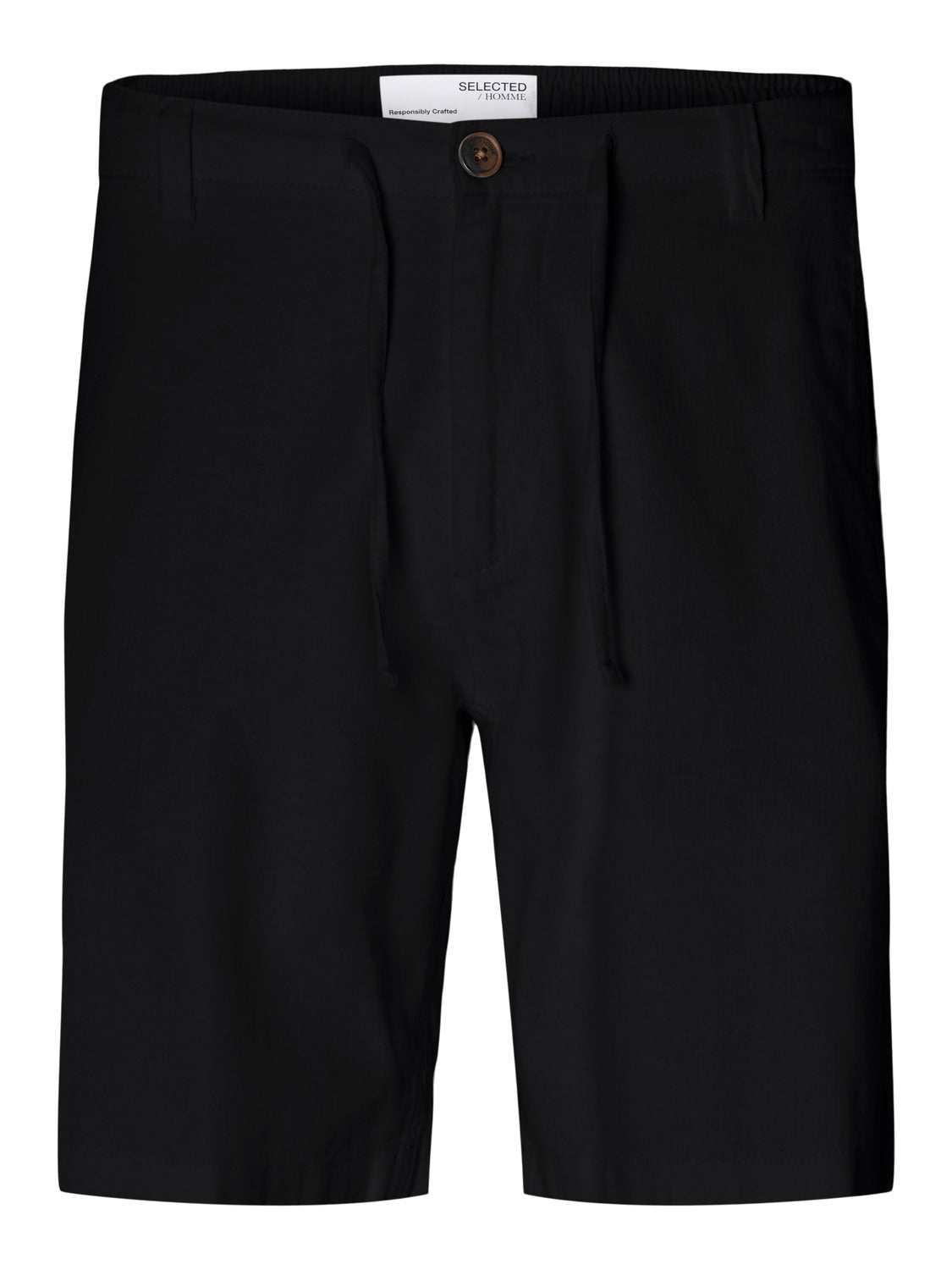SLHREGULAR-BRODY Shorts - Black